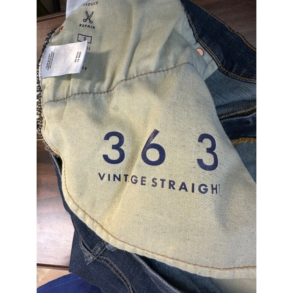 Lucky Brand 363 Vintage Straight Jeans Mens Size 42x34 Blue Medium Wash